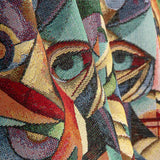 Tapisserie imprimée abstraite cubiste - Ribes y Casals