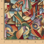 Tapisserie imprimée abstraite cubiste - Ribes y Casals