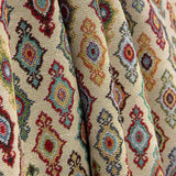 Tapisserie imprimée ethnique fond écru - Ribes y Casals