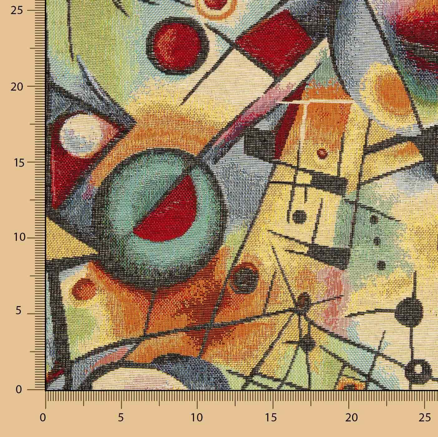 Tapisserie imprimée abstraite géométrique - Ribes y Casals