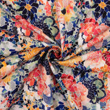 Fibre technique Sorona Imprimé mosaïque floral - Ribes y Casals