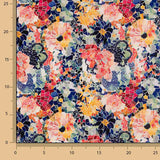 Fibre technique Sorona Imprimé mosaïque floral - Ribes y Casals