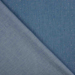 Denim en coton avec paillettes bleues - Ribes y Casals