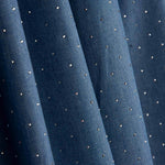Denim en coton avec paillettes bleues - Ribes y Casals