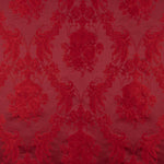 Jacquard imprimé floral classique rouge - Ribes y Casals