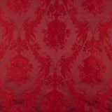 Jacquard imprimé floral classique rouge - Ribes y Casals