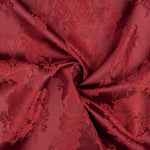 Jacquard imprimé floral classique rouge - Ribes y Casals