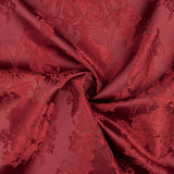Jacquard imprimé floral classique rouge - Ribes y Casals