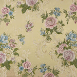 Jacquard imprimé floral romantique beige - Ribes y Casals