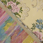 Jacquard imprimé floral romantique beige - Ribes y Casals