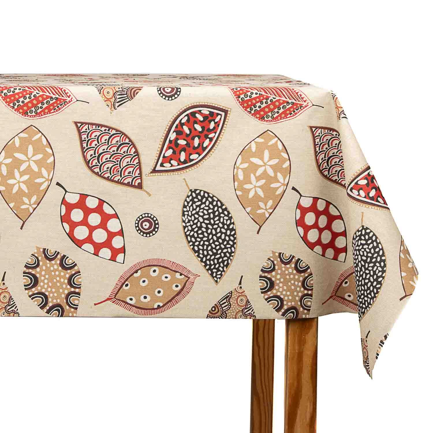 Berceau en résine à motifs abstraits rouge et beige - Ribes y Casals