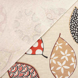 Berceau en résine à motifs abstraits rouge et beige - Ribes y Casals