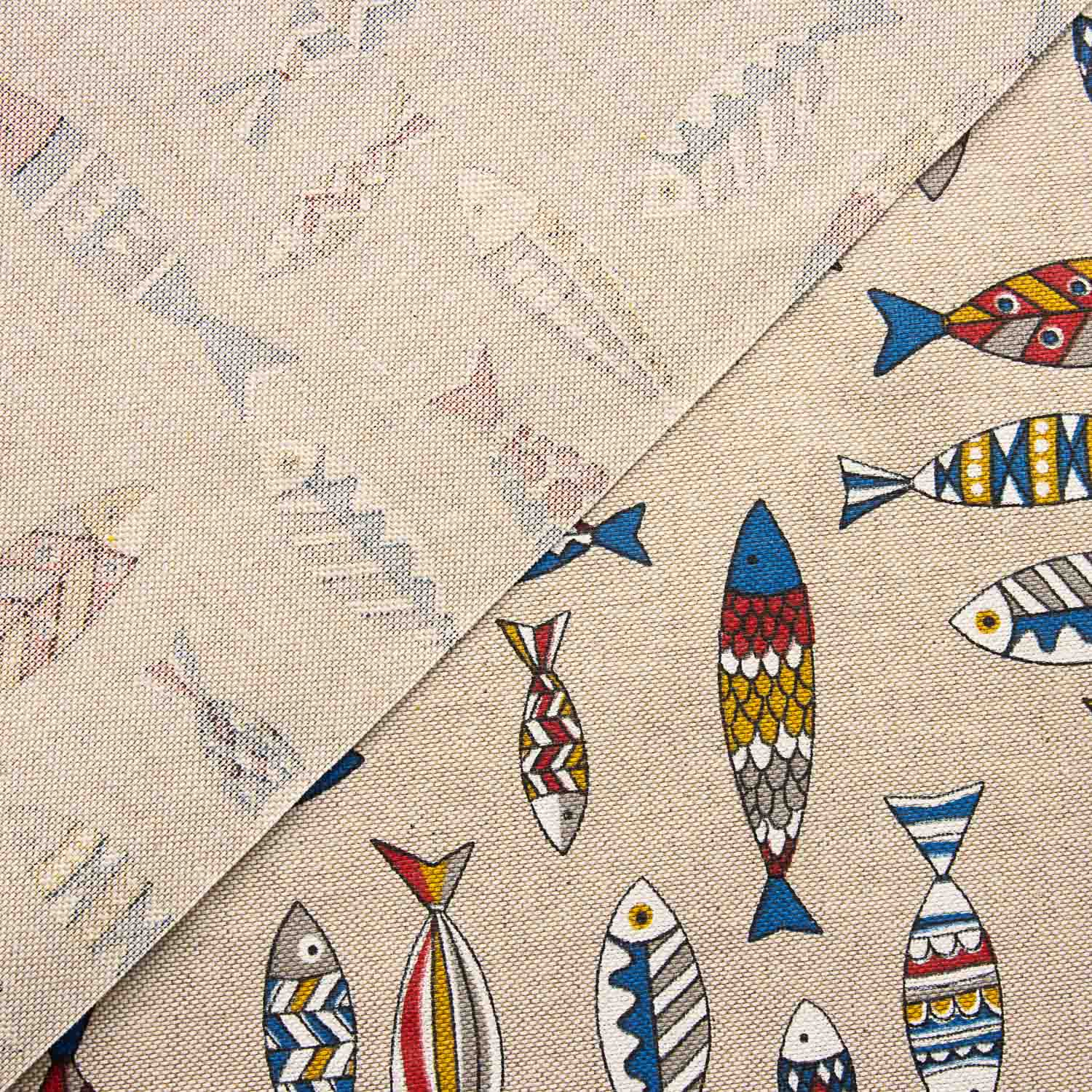 Berceau en résine Poissons multicolores Beige - Ribes y Casals