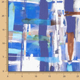 Lin et coton imprimé abstrait Kandinsky - Ribes y Casals