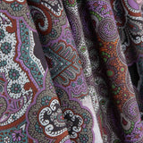 Lin et coton imprimé floral tropical Goa - Ribes y Casals