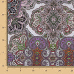 Lin et coton imprimé floral tropical Goa - Ribes y Casals