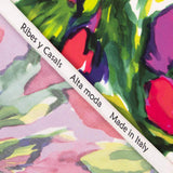 Viscose imprimée floral Viva Matisse - Ribes y Casals
