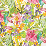 Voile Bambula Coton Imprimé Floral Tropicaux Renoir - Ribes y Casals