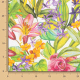 Voile Bambula Coton Imprimé Floral Tropicaux Renoir - Ribes y Casals