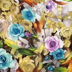 Viscose imprimée floral Klimt - Ribes y Casals