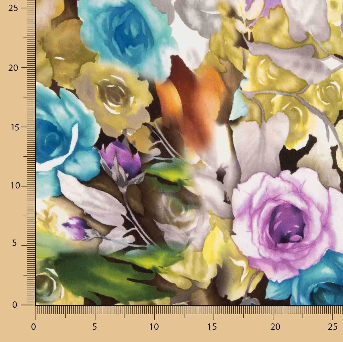 Viscose imprimée floral Klimt - Ribes y Casals