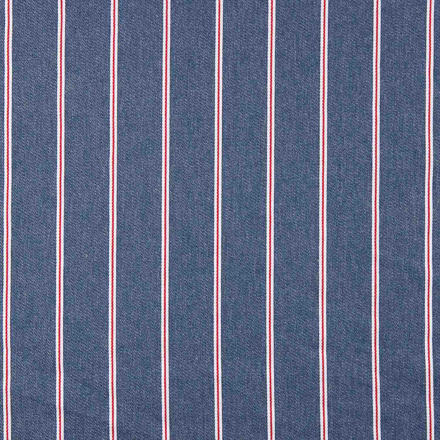 Denim à rayures diplomatiques multicolores - Ribes y Casals