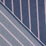 Denim à rayures diplomatiques multicolores - Ribes y Casals