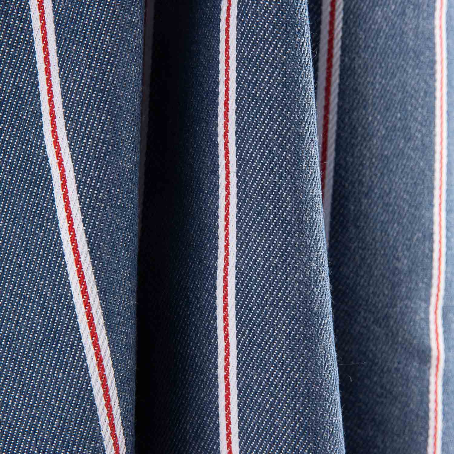 Denim à rayures diplomatiques multicolores - Ribes y Casals