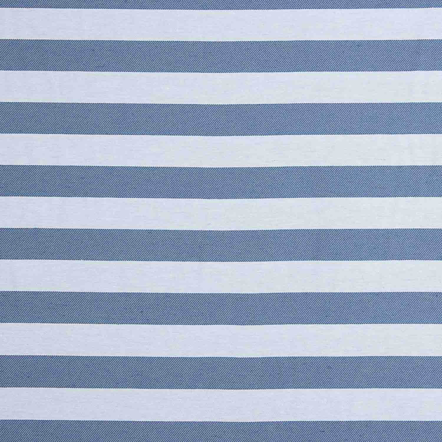 Toile à rayures bicolore bleu et bleu ciel - Ribes y Casals