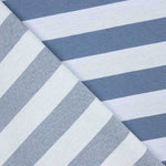Toile à rayures bicolore bleu et bleu ciel - Ribes y Casals
