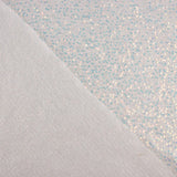 Tulle fantaisie blanc brillant avec mini-tissus à sequins - Ribes y Casals