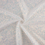Tulle fantaisie blanc brillant avec mini-tissus à sequins - Ribes y Casals