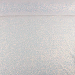 Tulle fantaisie blanc brillant avec mini-tissus à sequins - Ribes y Casals