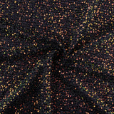 Tulle fantaisie noir brillant avec mini-sequins - Ribes y Casals