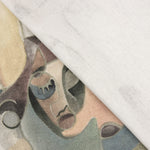 Toile Half Panama Visages artistiques Pastel - Ribes y Casals