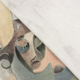 Toile Half Panama Visages artistiques Pastel - Ribes y Casals