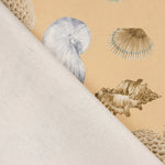 Toile Half Panama Marine Coquillages - Ribes y Casals