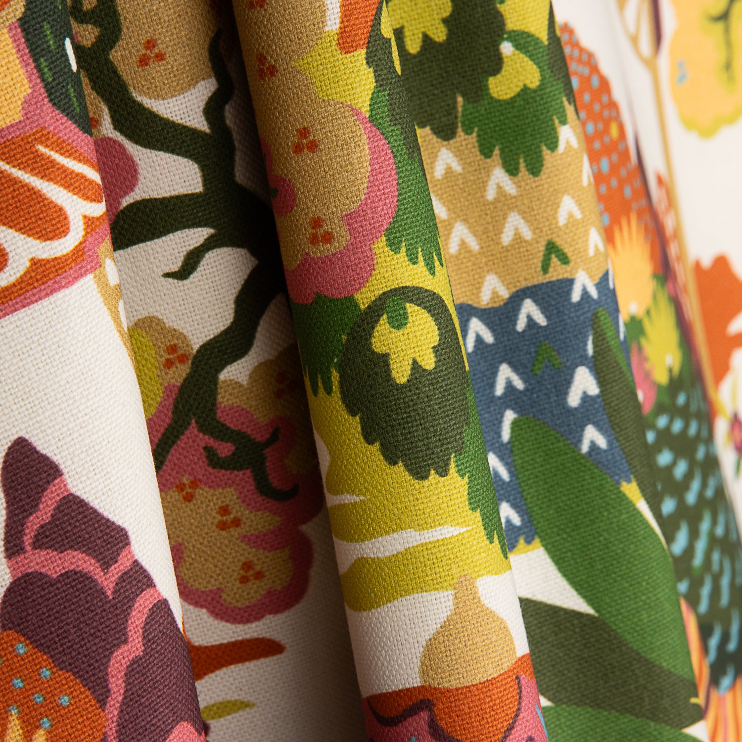 Toile Half Panama Jardin Oriental - Ribes y Casals