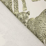 Toile Half Panama Leopardos Safari - Ribes y Casals