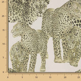 Toile Half Panama Leopardos Safari - Ribes y Casals