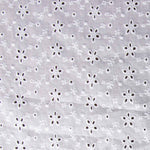 Broderie suisse Fleur champêtre blanche - Ribes y Casals
