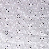 Broderie suisse Fleur champêtre blanche - Ribes y Casals