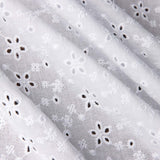 Broderie suisse Fleur champêtre blanche - Ribes y Casals