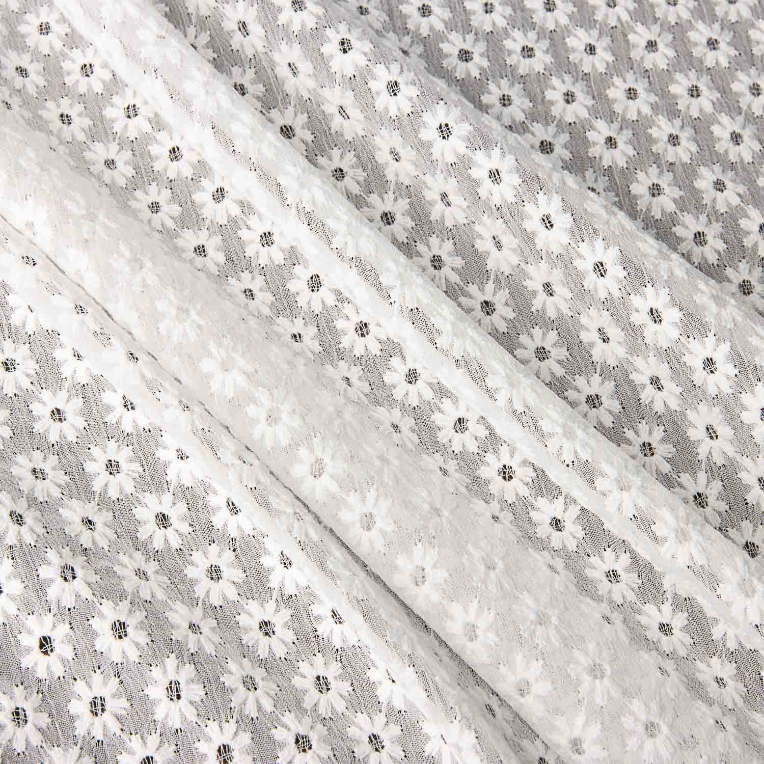Broderie suisse Marguerites Mini Blanc - Ribes y Casals