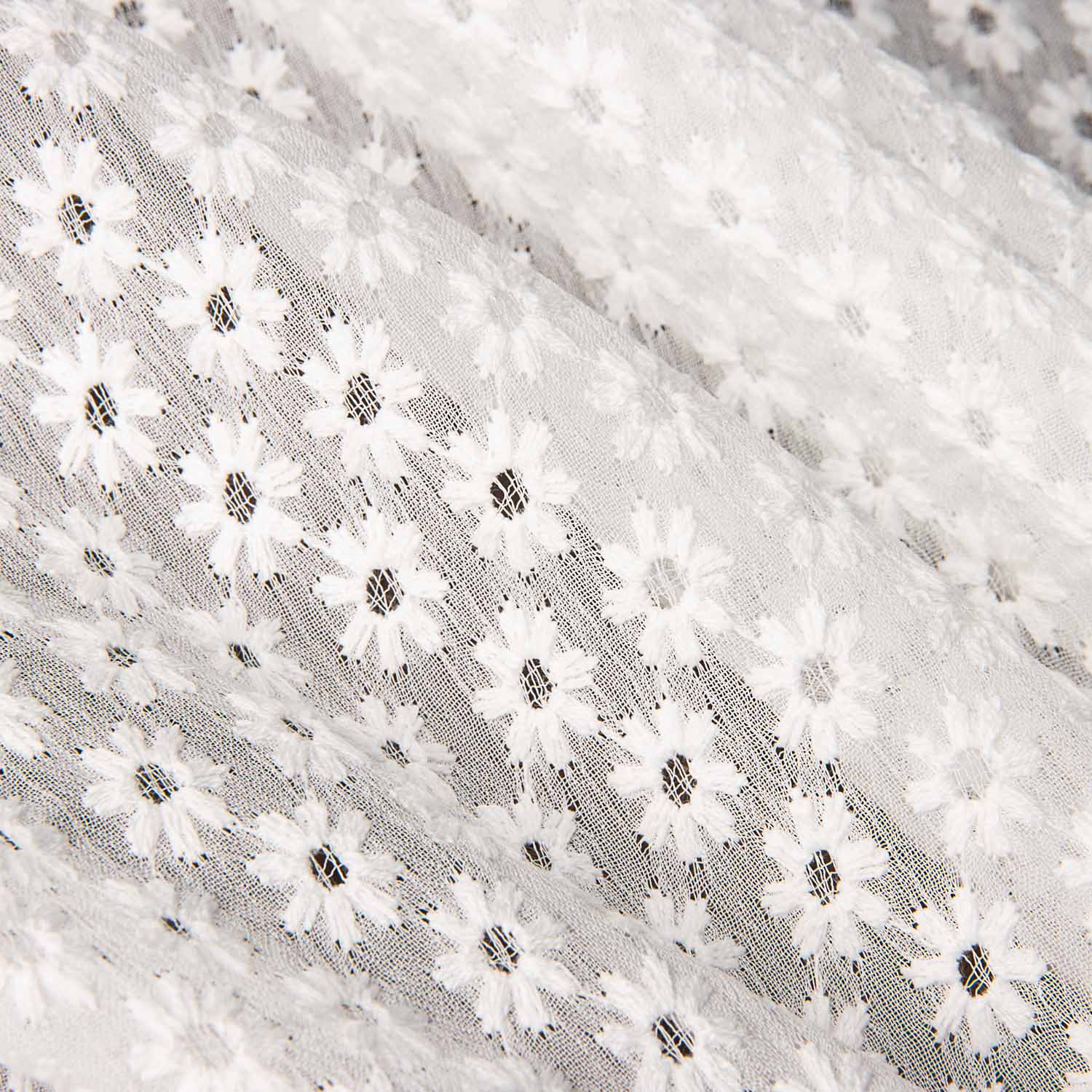 Broderie suisse Marguerites Mini Blanc - Ribes y Casals