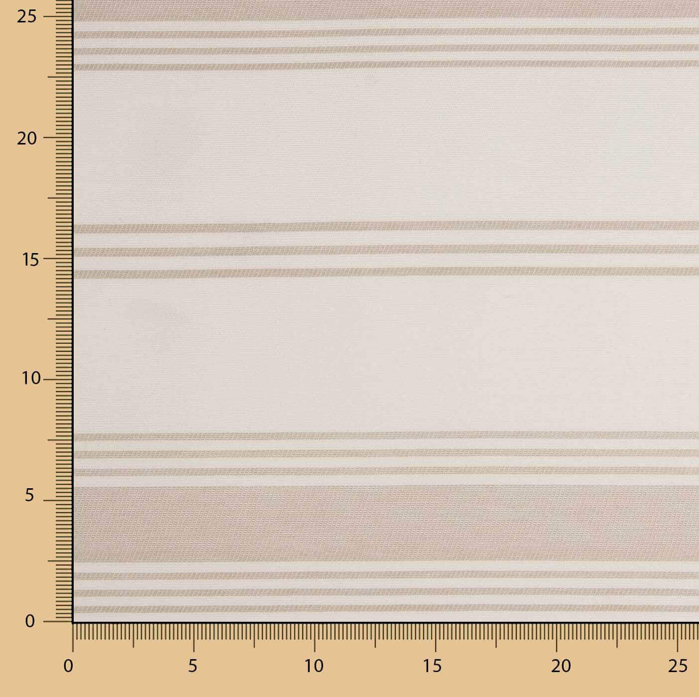 Toile à rayures beige pour extérieur, enduite de Téflon - Ribes y Casals