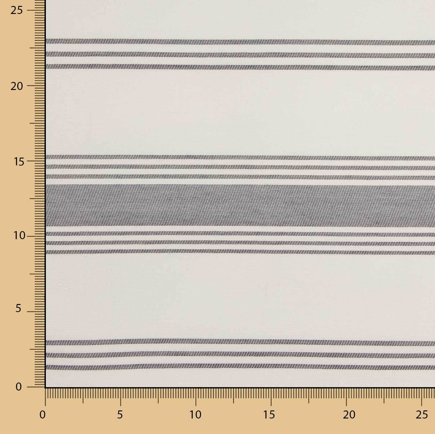 Toile à rayures grise d'extérieur enduite de Téflon - Ribes y Casals