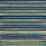 Brokat Lurex à rayures « Alpujarreña » bleu - Ribes y Casals