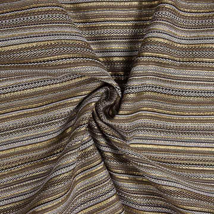 Brokat Lurex à rayures « Alpujarreña » beige - Ribes y Casals