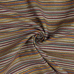 Brokat Lurex à rayures Alpujarreña multicolore - Ribes y Casals